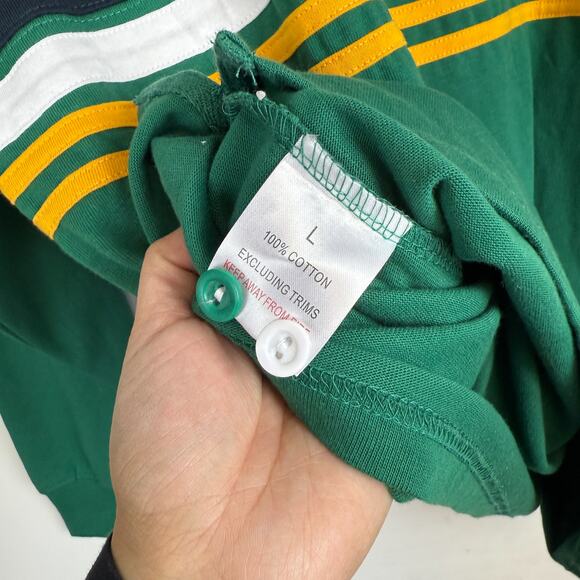 Retro Irish Heritage Collection #16 Green Polo Shirt Mens - L - Picture 9 of 11